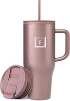 IRON °FLASK Co-Pilot Insulated Mug w/Straw & Flip Cap Lids by IronFlask