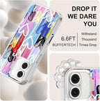 MOSNOVO for iPhone 16 Plus Case, Shockproof Military-Grade Protection 6.6ft - Image 5