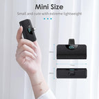 Mini Portable Charger USB C Power Bank, Upgraded 5200mAh PD Fast Charging - Image 2