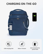 ECOHUB Travel Backpack for Men, Laptop Carry on Backpack - Image 6
