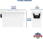 Sheffield 12634 Field Box, or Shotgun Ammo Storage Box, Tamper-Proof Locking - Image 2
