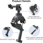 HONGDAK Camera Clamp Mount Bike Pole Motorcycle Handlebar Mounts Accessories - Image 4