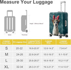 ANNA QUEEN Christmas Dog Luggage Cover, Cute Puppy - Image 6