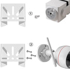 WiTi Metal Corner Mount for eufy soloCam s340, to Achieve a Wider View Range - Image 5