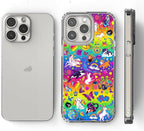 Generic Phone Case Pattern Pc Vomit Bumper Lisa Scratch Frank Cute Rainbow TPU - Image 4