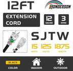 Indoor Outdoor Extension Cord Weatherproof - Image 2