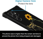 for Samsung Galaxy S23 Ultra Case, Pig Sunflower Yellow Sunshine Pattern - Image 2