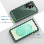 Lanhiem for Samsung Galaxy S25 Ultra Case, IP68 Waterproof Dustproof, Built-in - Image 6