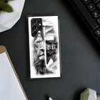 for Samsung Galaxy S22 Ultra Case, Lion Cross Jesus Christ Dove Pattern Graphic - Image 3