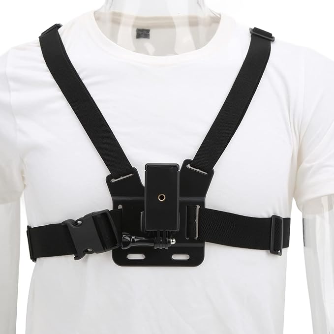 Mobile Phone Chest Mount Harness Strap Holder Outdoor Live Mobile Phone Chest - Image 6