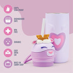Ello Ellies 12oz Vacuum Insulated Stainless Steel Kids Water Bottle - Image 2