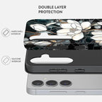 Compatible for Samsung Galaxy S25 FE 5G Case, Dual Layer Heavy Duty 2 in 1 - Image 2