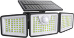 daphino 2500LM Solar Lights Outdoor by ChargebySunLightUpHome