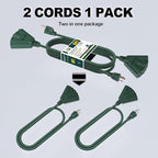 EP 2 Pack 6 Ft Outdoor Extension Cord - Image 3