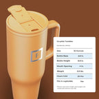 IRON °FLASK Co-Pilot Insulated Mug w/Straw & Flip Cap Lids - Image 9