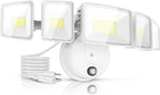 Onforu 150W 15000LM Dusk to Dawn Outdoor Lighting, 5 Heads Plug in Flood Lights by Onforu