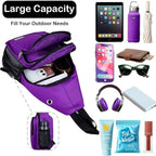 JENAGREEN Sling Backpack Crossbody Sling Bag, Cross Bag Adjustable Travel - Image 7