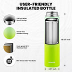 RAYMYLO Insulated Water Bottle 24oz, Triple Wall Vacuum Stainless Steel - Image 5