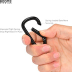 Booms Fishing CC2 Carabiner Clip, 2.3" Small Carabiner Keychain - Image 2