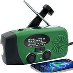 2000mAh/7400mWh Emergency Weather Radio by NOCTINGALE