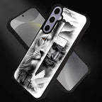 for Samsung Galaxy S24 S25 Case, Lion Cross Jesus Christ Dove Pattern Graphic - Image 2