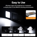 ULANZI LM18 Vlogging Light Mini LED Action Camera Video Light Magnetic - Image 5