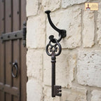 Mystic Colonial Rustic Medieval Cast Iron Wall Hooks | Vintage Black Finish - Image 3