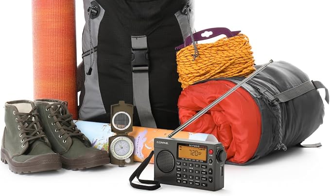C. Crane CC Skywave SSB 2 Small AM, and NOAA Weather Portable Travel Radio - Image 9