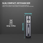 ThruNite Ti Keychain Flashlight, Bright 650 Lumens LED Portable Light, Compact - Image 3