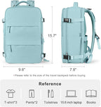 coofay Travel Backpack Carry On Flight Approved Personal Item Travel Bag Carry - Image 4