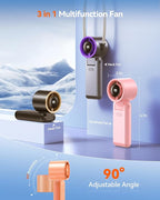 Portable Handheld Turbo Fan, 199 Gear Speed, 24 Hs Cooling Time, 5500mAh - Image 5