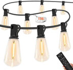 YOYONACY 150 FT Outdoor String Lights by YOYONACY