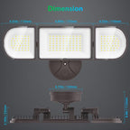 iMaihom 140W Flood Lights Outdoor, 14000LM Ultra Bright LED Flood Light Outdoor - Image 9