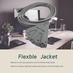 EP 2 Pack 15 Ft Outdoor Extension Cord - Image 7