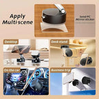 Oudvaker Foldable Magnetic Vacuum Phone Holder, 360° Electric Suction Car Mount - Image 2