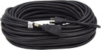 75FT Outdoor Extension Cord-16/3 SJTW Durable Black Extension Cable - Image 2