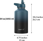 CIVAGO 64 oz Insulated Water Bottle - Image 4