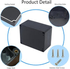 Project Box IP65 Waterproof Junction Box ABS Plastic Black Electrical Boxes DIY - Image 5