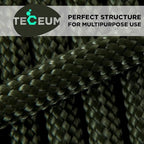 TECEUM 5/32" Paracord Rope 1000 – 1000ft / 200ft / 100ft / 50ft – Tactical - Image 5
