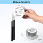 Secopad Grey Window Screen Repair Tape, 2IN X 30FT Screen Repair Kit - Image 2