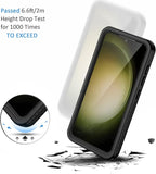 Lanhiem Magnetic for Samsung Galaxy S23 Phone Case, IP68 Waterproof Dustproof - Image 5