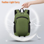Lightweight Hiking Backpack 18L Packable Foldable Small Daypack Collapsible - Image 4