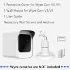 PEF Mount for All-New Wyze Cam V4 and V3, Weatherproof Protective Cover and 360 - Image 7