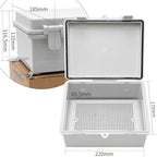 MAKERELE Small Junction Box Outdoor Electrical Watertight Plastic Includes - Image 2