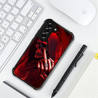 for Samsung Galaxy S21 FE Case, Gestures Funny Skull Pattern Graphic Design - Image 7