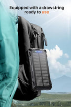 jskei Power Bank 49800mAh Solar Portable Charger Wireless Charging USB-C 15W - Image 9