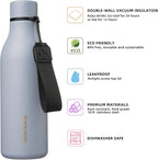BJPKPK Insulated Water Bottles, 18 oz Stainless Steel Metal Water Bottle - Image 2