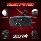 Emergency Hand Crank Radio - Image 3
