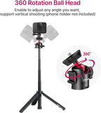 ULANZI MT-16 Extendable Mini Camera Tripod, 4 Levels Adjustment 360° Ball Head - Image 5