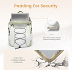 LOVEVOOK Mens Backpack with Giant Tumbler Holder Pocket, 15.6 Inch Everyday - Image 4